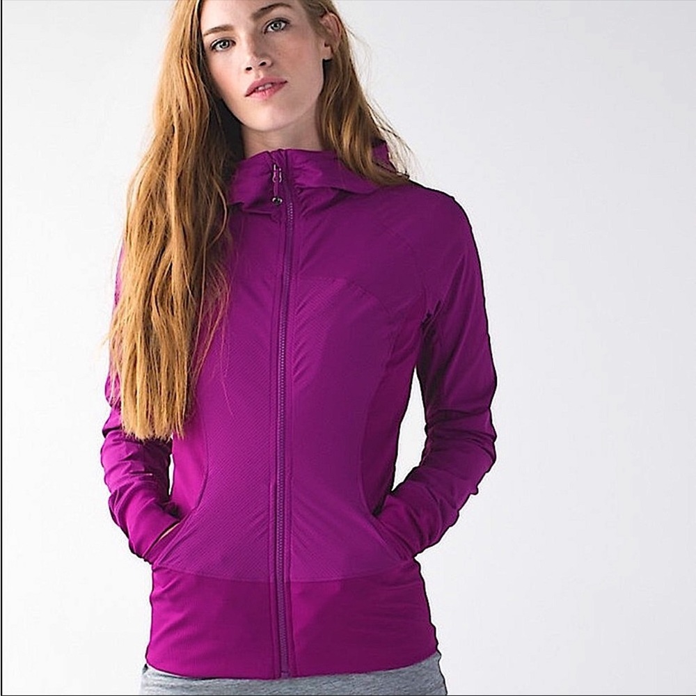 Lululemon In Flux Zip-Up Jacket | Size 2 | Purple | NWT